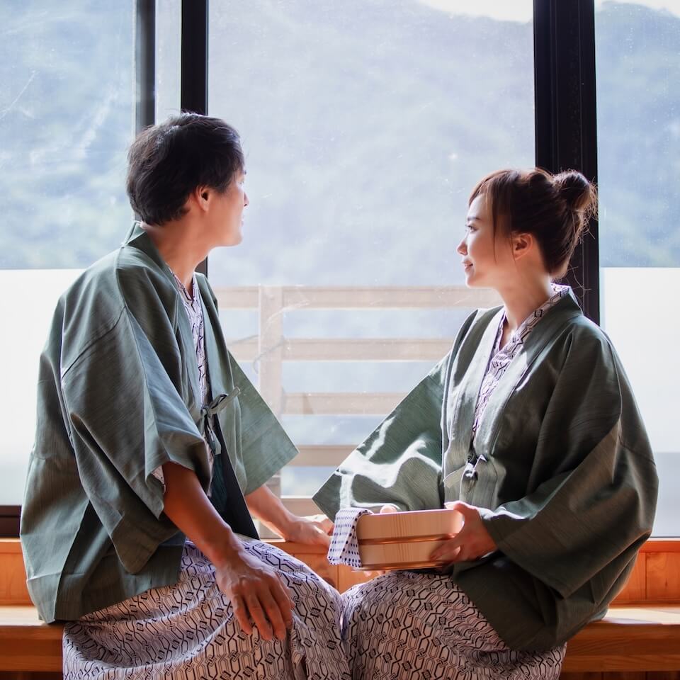 AIで立てた旅程の温泉